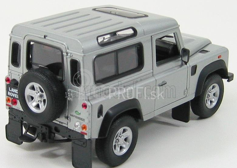 Welly Land rover Land Defender 90 1984 1:24 Strieborný