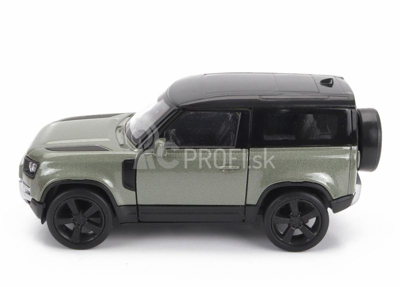 Welly Land rover New Defender 110 2020 1:34 zelená čierna