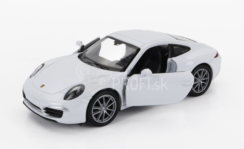 Welly Porsche 911 991 Coupe 2014 1:34 Biela