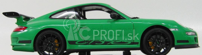 Welly Porsche 911 997 Gt3rs 2010 1:18 zelená čierna