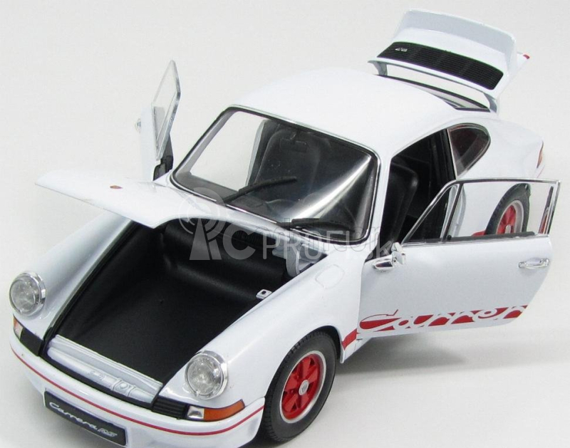 Welly Porsche 911 Carrera Rs 2.7 Coupe 1973 1:18 Biela červená