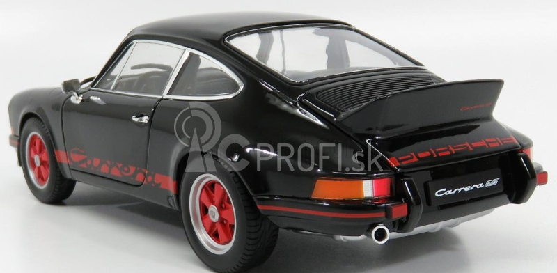 Welly Porsche 911 Carrera Rs 2.7 Coupe 1973 1:18 čierna červená