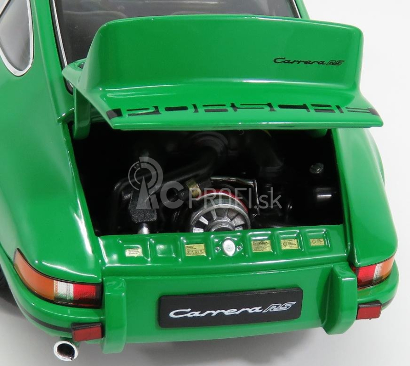 Welly Porsche 911 Carrera Rs 2.7 Coupe 1973 1:18 Zelená čierna