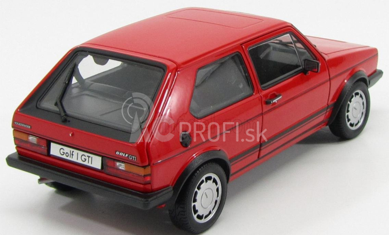 Welly Volkswagen Golf I Gti Pirelli 2-dverový 1983 1:18 Červená