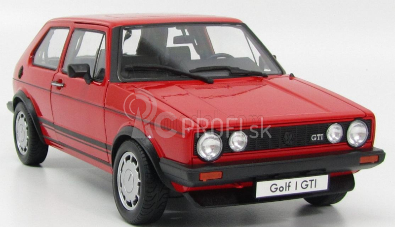 Welly Volkswagen Golf I Gti Pirelli 2-dverový 1983 1:18 Červená