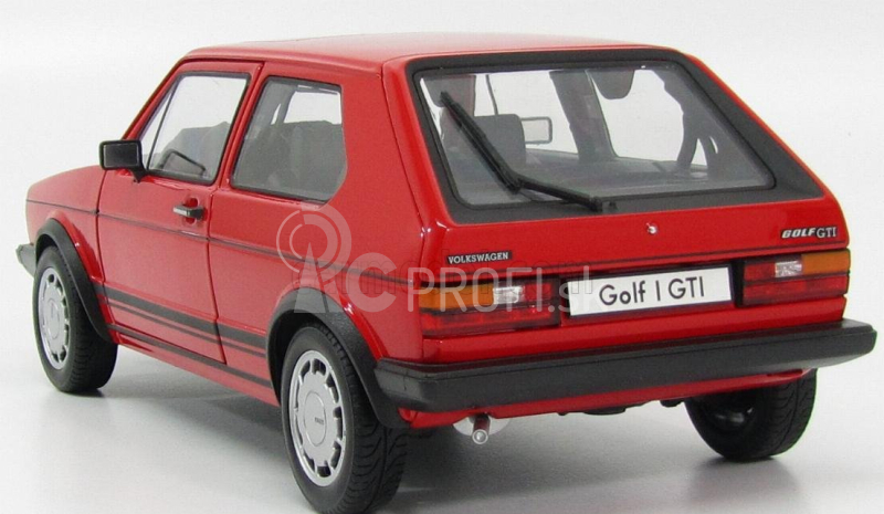 Welly Volkswagen Golf I Gti Pirelli 2-dverový 1983 1:18 Červená