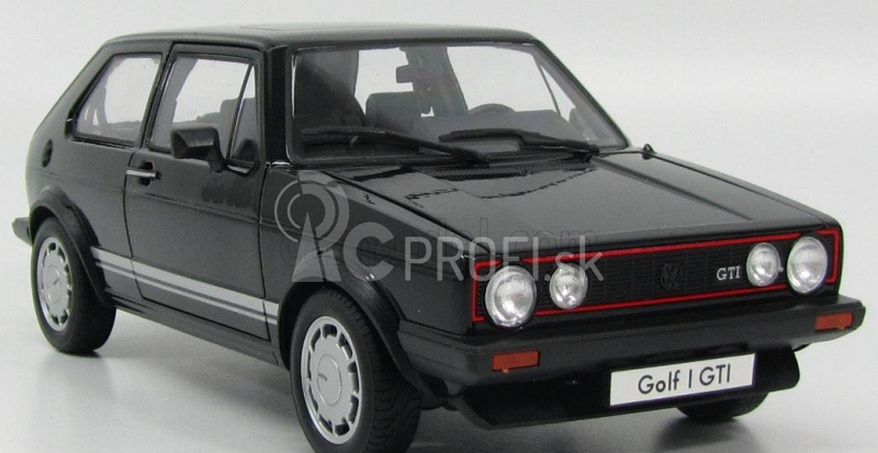 Welly Volkswagen Golf I Gti Pirelli 2-dverový 1983 1:18 čierny