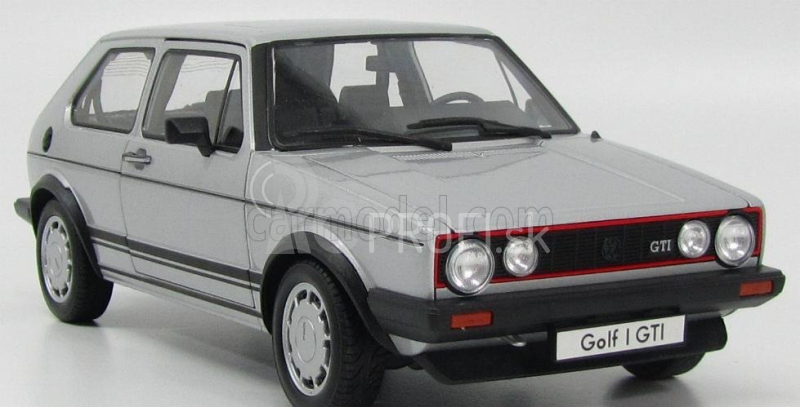 Welly Volkswagen Golf I Gti Pirelli 2-dverový 1983 1:18 Strieborný