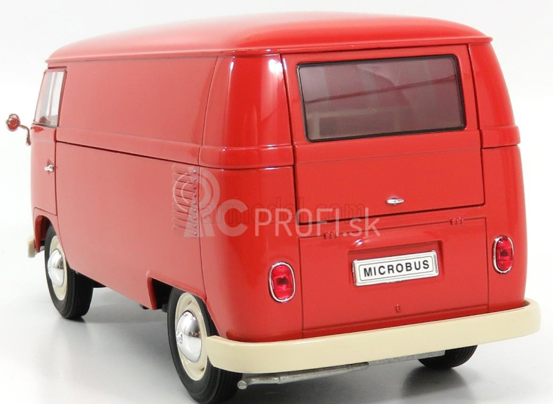 Welly Volkswagen T1 Van 1963 1:18 Červená