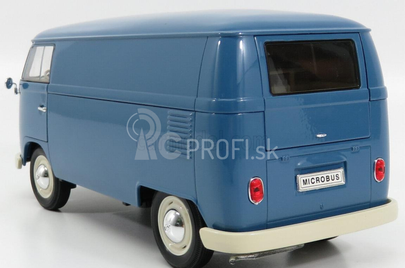 Welly Volkswagen T1 Van 1963 1:18 Modrá