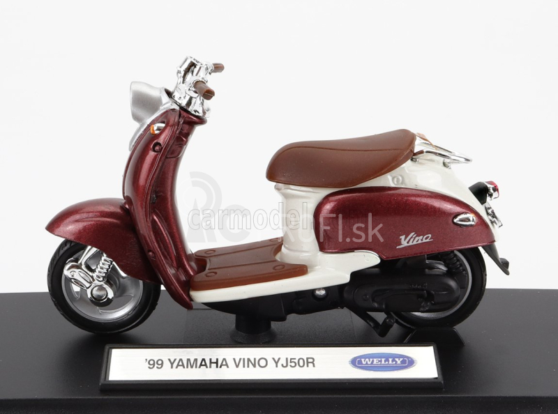 Welly Yamaha Vino Yj50r Scooter 1:18 Copper Cream