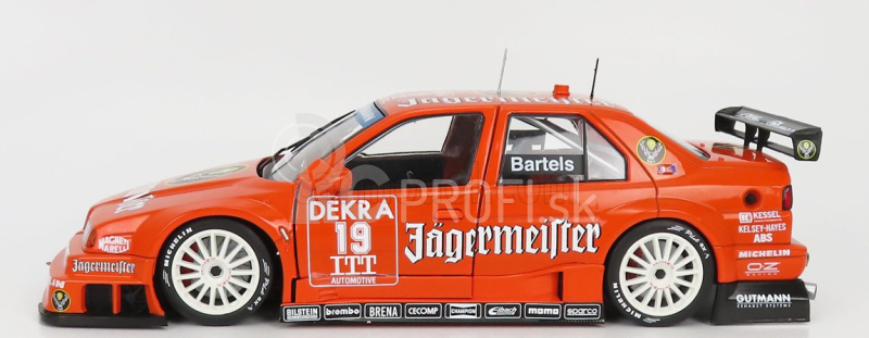 Werk83 Alfa romeo 155 V6 Ti Jagermeister Racing N 19 Dtm Itc 1995 Michael Barteles 1:18 Oranžová