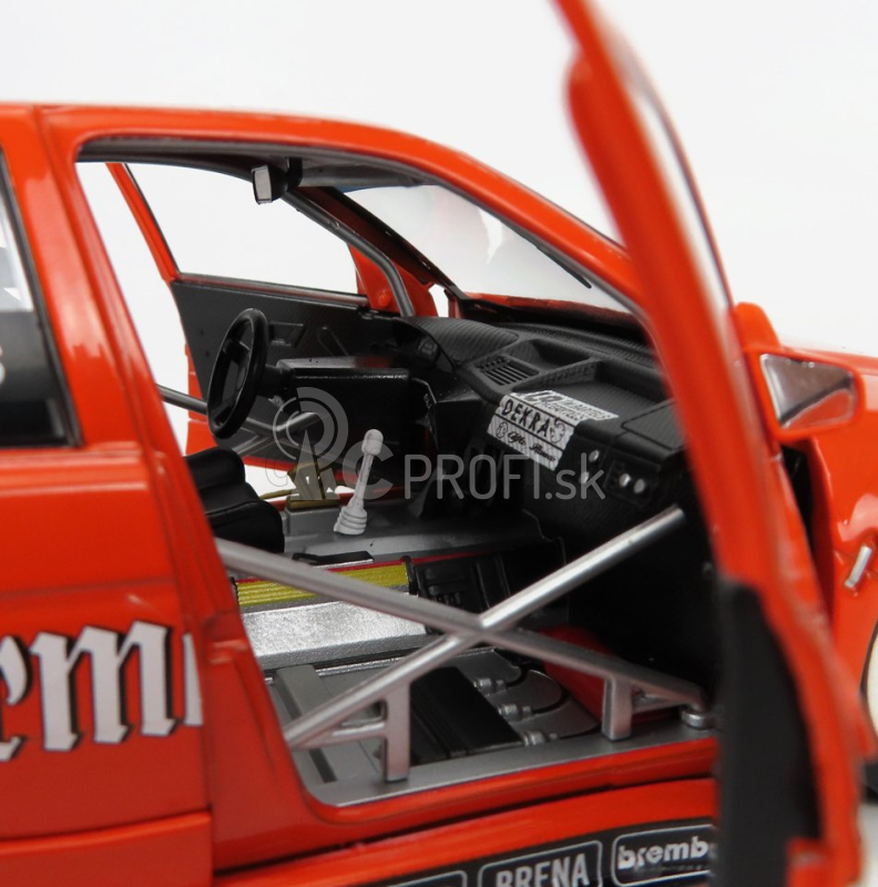 Werk83 Alfa romeo 155 V6 Ti Jagermeister Racing N 19 Dtm Itc 1995 Michael Barteles 1:18 Oranžová