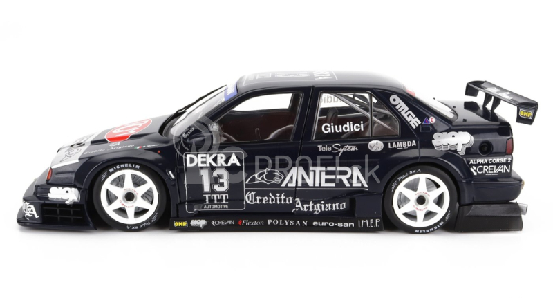 Werk83 Alfa romeo 155 V6 Ti Team Alpha Corse 2 N 13 Dtm Itc Sezóna 1995 Gianni Giudici 1:18 Tmavomodrá