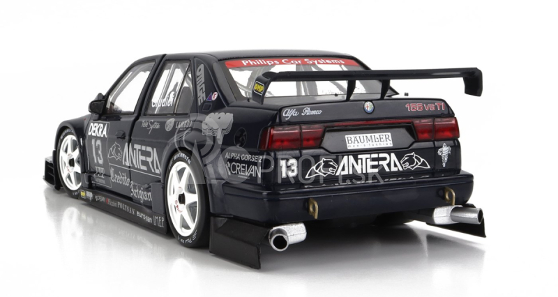 Werk83 Alfa romeo 155 V6 Ti Team Alpha Corse 2 N 13 Dtm Itc Sezóna 1995 Gianni Giudici 1:18 Tmavomodrá