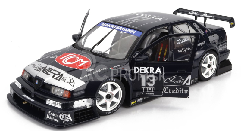 Werk83 Alfa romeo 155 V6 Ti Team Alpha Corse 2 N 13 Dtm Itc Sezóna 1995 Gianni Giudici 1:18 Tmavomodrá