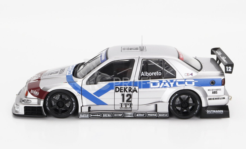 Werk83 Alfa romeo 155 V6 Ti Team Schubel Engineering Dayco N 12 Dtm Itc Sezóna 1995 Michele Alboreto 1:18 Strieborná modrá červená