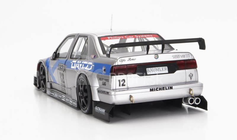 Werk83 Alfa romeo 155 V6 Ti Team Schubel Engineering Dayco N 12 Dtm Itc Sezóna 1995 Michele Alboreto 1:18 Strieborná modrá červená