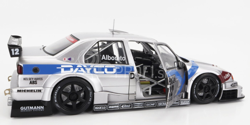 Werk83 Alfa romeo 155 V6 Ti Team Schubel Engineering Dayco N 12 Dtm Itc Sezóna 1995 Michele Alboreto 1:18 Strieborná modrá červená