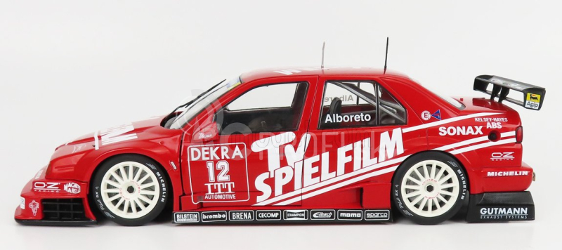 Werk83 Alfa romeo 155 V6 Ti Team Schubel Engineering N 12 Dtm Itc Sezóna 1995 Michele Alboreto 1:18 Červená