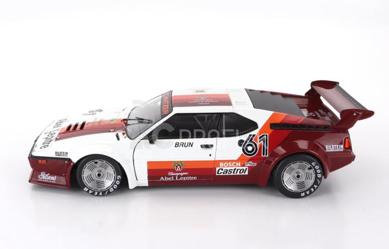 Werk83 BMW M1 M88 3.5l N 61 Procar Series Monaco Race 1980 Walter Brun 1:18 červená biela