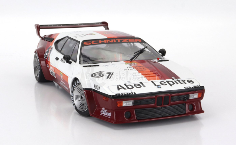 Werk83 BMW M1 M88 3.5l N 61 Procar Series Monaco Race 1980 Walter Brun 1:18 červená biela