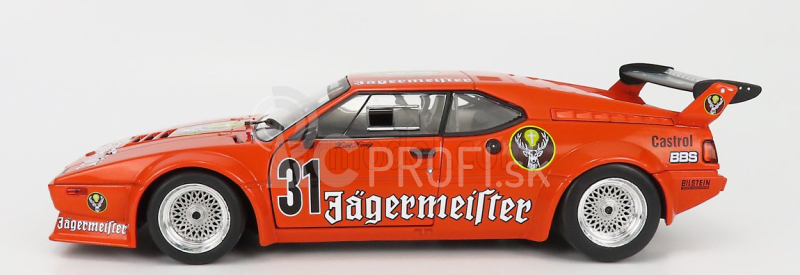 Werk83 BMW M1 Procar (e26) Team Jagermeister N 31 Drt Nurburgring 1982 Kurt Konig 1:18 Oranžová