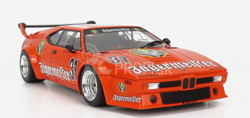 Werk83 BMW M1 Procar (e26) Team Jagermeister N 31 Drt Nurburgring 1982 Kurt Konig 1:18 Oranžová