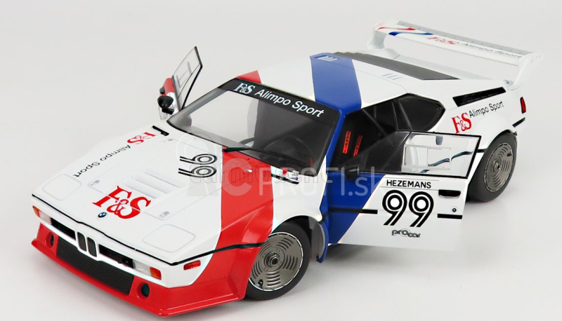 Werk83 BMW M1 Procar Team Bmw Motorsport N 99 Bmw M1 Procar Series 1979 Toine Hezemans 1:18 Biela červená modrá