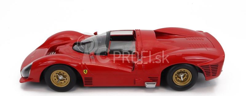 Werk83 Ferrari 330 P3 4.0l V12 Spider Verzia s otvorenou strechou 1966 1:18 Červená