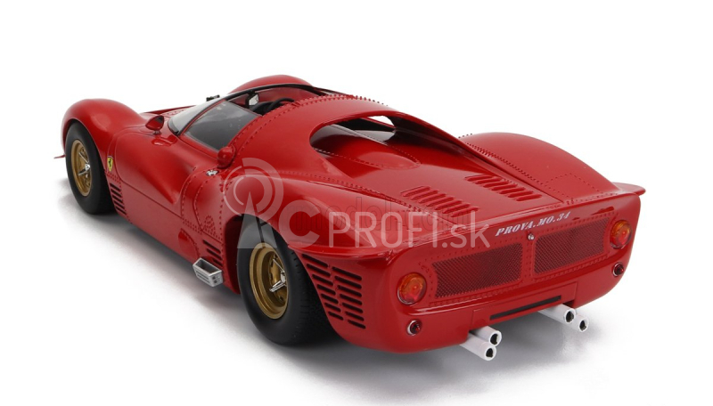 Werk83 Ferrari 330 P3 4.0l V12 Spider Verzia s otvorenou strechou 1966 1:18 Červená