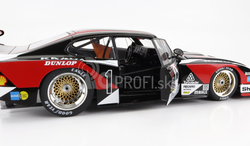 Werk83 Ford england Capri Turbo Gr.5 Kraus N 1 Sezóna Drm 1980 Klaus Ludwig 1:18 Čierna červená biela