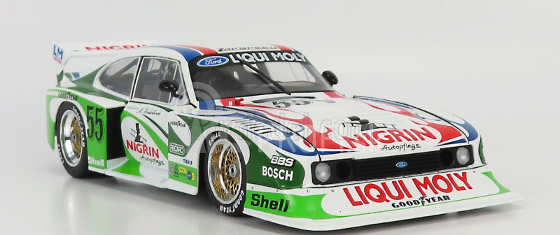 Werk83 Ford england Capri Turbo Gr.5 Team Liqui Moly N 55 Drm 1981 Manfred Winkelhock 1:18 bielo zelená