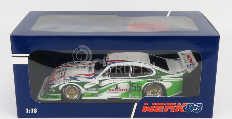 Werk83 Ford england Capri Turbo Gr.5 Team Liqui Moly N 55 Drm 1981 Manfred Winkelhock 1:18 bielo zelená