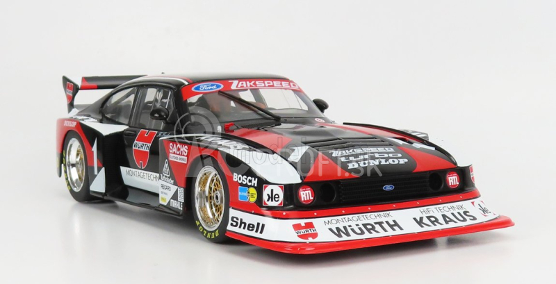 Werk83 Ford england Capri Turbo Gr.5 Zakspeed N 1 Drm 1980 Klaus Ludwig 1:18 Black