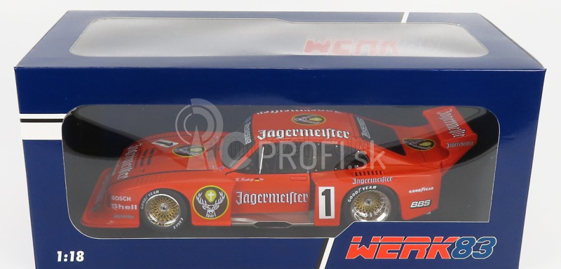 Werk83 Ford england Capri Turbo Jagermeister Gr.5 Team Zakspeed N 1 Season Drm 1982 Klaus Ludwig 1:18 Orange