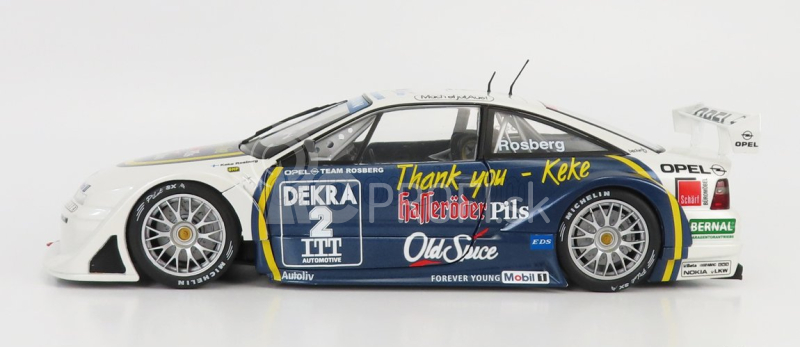 Werk83 Opel Calibra V6 4x4 N 2 Dtm Hockenheim 1995 Keke Rosberg 1:18 Biela modrá