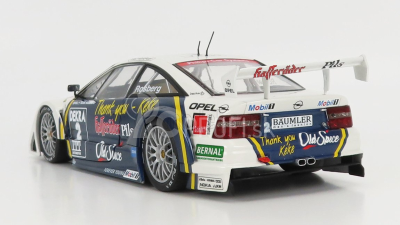 Werk83 Opel Calibra V6 4x4 N 2 Dtm Hockenheim 1995 Keke Rosberg 1:18 Biela modrá