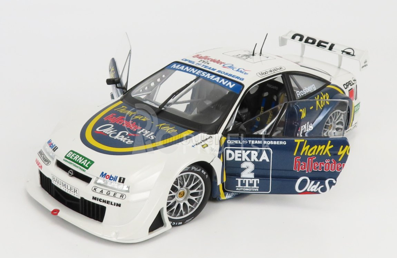 Werk83 Opel Calibra V6 4x4 N 2 Dtm Hockenheim 1995 Keke Rosberg 1:18 Biela modrá