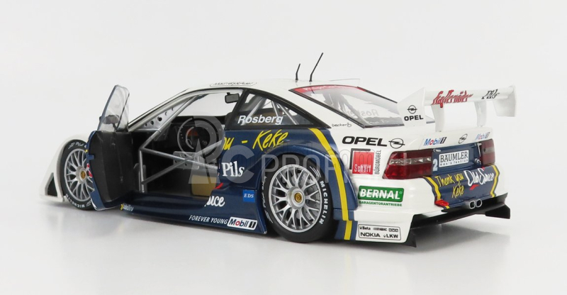 Werk83 Opel Calibra V6 4x4 N 2 Dtm Hockenheim 1995 Keke Rosberg 1:18 Biela modrá