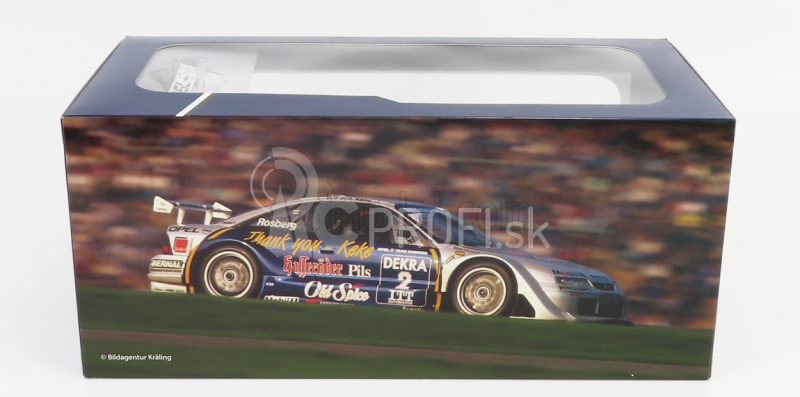 Werk83 Opel Calibra V6 4x4 N 2 Dtm Hockenheim 1995 Keke Rosberg 1:18 Biela modrá