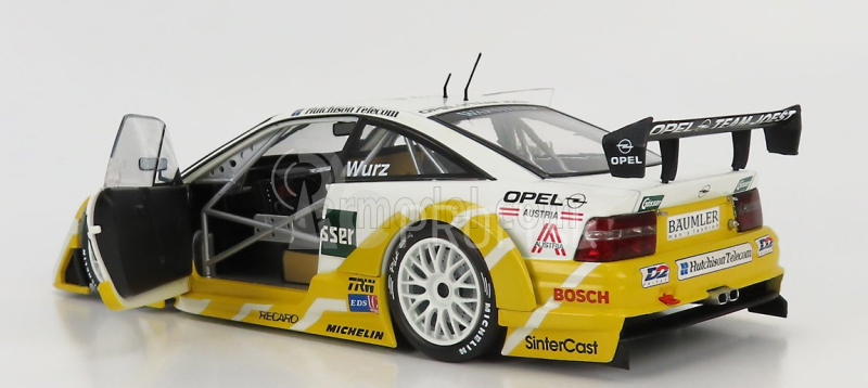 Werk83 Opel Calibra V6 4x4 Opel Team Joest N 25 Itc 1996 Alexander Wurz 1:18 bielo žltá