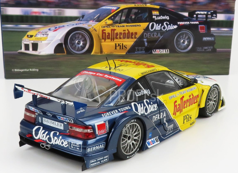 Werk83 Opel Calibra V6 4x4 Team Rosberg N 1 Winner Race 1+2 Hockenheim Dtm Itc 1995 Klaus Ludwig 1:18 Žltá Modrá Biela