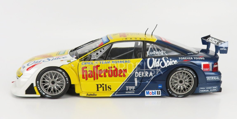 Werk83 Opel Calibra V6 4x4 Team Rosberg N 1 Winner Race 1+2 Hockenheim Dtm Itc 1995 Klaus Ludwig 1:18 Žltá Modrá Biela