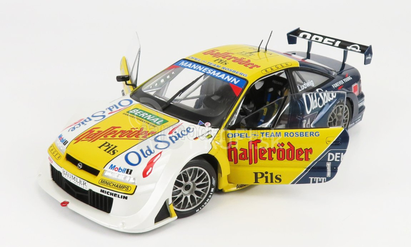 Werk83 Opel Calibra V6 4x4 Team Rosberg N 1 Winner Race 1+2 Hockenheim Dtm Itc 1995 Klaus Ludwig 1:18 Žltá Modrá Biela