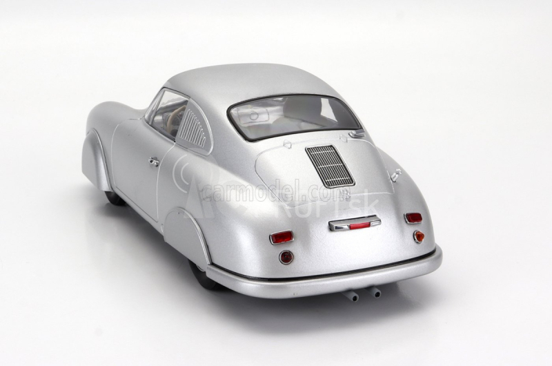 Werk83 Porsche 356 Sl Coupe verzia s jednoduchou karosériou 1951 1:18 strieborná