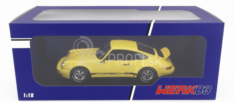 Werk83 Porsche 911 3.0 Rsr Carrera Coupe 1974 1:18 Žltá