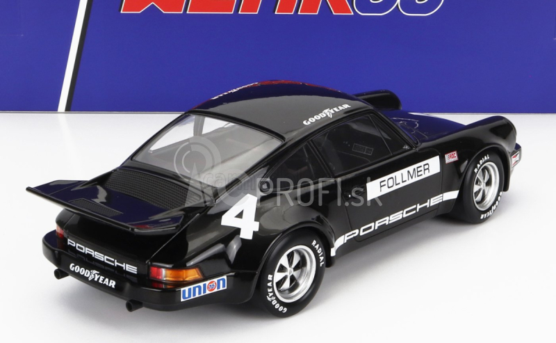 Werk83 Porsche 911 Carrera 3.0 Rsr N 14 Iroc Riverside 1973 George Follmer 1:18 čierna