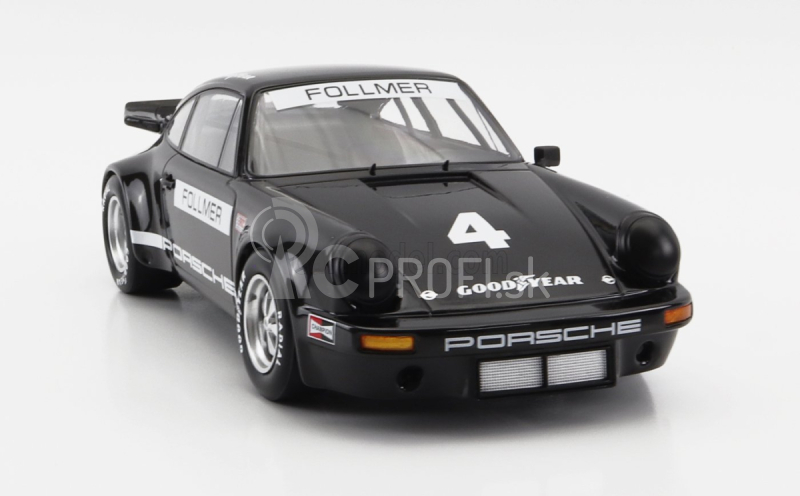 Werk83 Porsche 911 Carrera 3.0 Rsr N 14 Iroc Riverside 1973 George Follmer 1:18 čierna