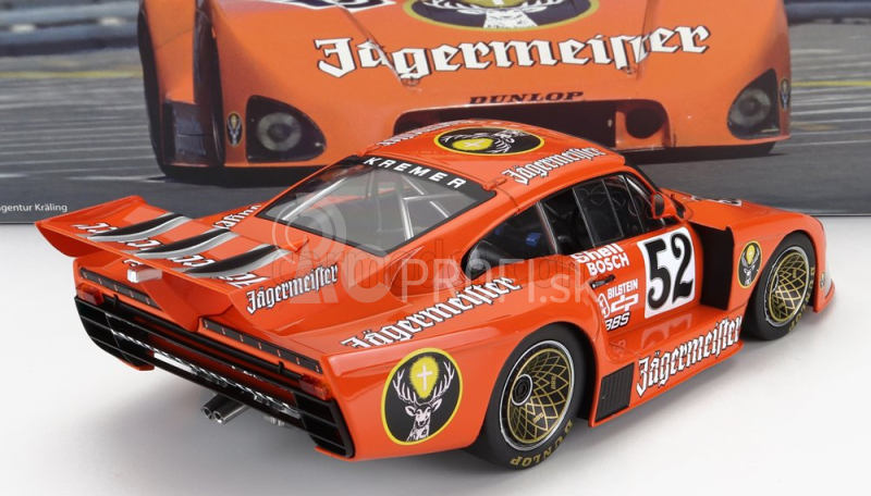 Werk83 Porsche 935 K4 Turbo Team Kremer Jagermeister N 52 Winner Norisring Drm 1981 B.wollek 1:18 Oranžová